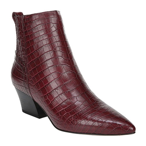 franco sarto snakeskin booties