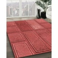 thumbnail image 3 of Ahgly Company Tapis Rectangulaire Rouge Lavable en Machine, 2 Pieds x 5 Pieds, 3 of 7