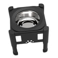 thumbnail image 5 of Pet Water Dispenser Anti Overturn Removable Dog Food Bowl for Small Large Breeds Stainless steel, 5 of 8