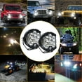 thumbnail image 4 of Labymos 2Pcs 7inch LED Work Light Pods Spot Flood Combo Beam Fog Lamp Offroad Driving, 4 of 8