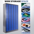 100 Drawer Heavy Duty Steel Parts Cabinet, 25.8