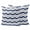Navy Blue, Grey, White, variant on Sage Green Outdoor Pillow Covers 24x24 Set of 2,Waterproof Patio Throw Pillowcase Protectors,Abstract Geometric Ocean Wave Stripe Square Decorative Pillow Shams Cushion Covers for Seat Bed Couch Sofa