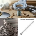 thumbnail image 2 of Uxcell 10-Pack Tornillo de Cabeza Hexagonal con Tuercas, Arandelas Planas y de Bloqueo M12x200mm, 2 of 6