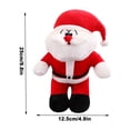 thumbnail image 3 of onlyliua Ofertas Del Día Liquidación Prime Muñeco de Papá Noel, Muñeco de Trapo, Regalo de Navidad, 3 of 3