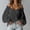 Black long sleeve off shoulder top women a1, variant on Women's Off-Shoulder Lace Trim Blouse,Spring Long Sleeve Solid Color Casual&nbsp;Spaghetti Strap Top, Lightweight Summer Clothes, White M