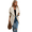 Beige, variant on NAYTOAO Women's Lapel Belted Wrap Coat Open Front Mid Length Wool Blend Jacket Casual Fall Winter Outerwear
