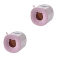thumbnail image 4 of Yuarrent Soporte para cepillos de dientes, organizador de cepillos de eléctrico de drenaje, soporte de almacenamiento para baño Rosado Cornamenta 2piezas, 4 of 6