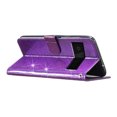 thumbnail image 7 of For Google Pixel 6 Wallet Case Bling Shiny Premium PU Leather with RFID Blocking Card Slots Holder Magnetic Flip Kickstand Shockproof Wrist Strap Cover For Google Pixel 6, Purple, 7 of 7