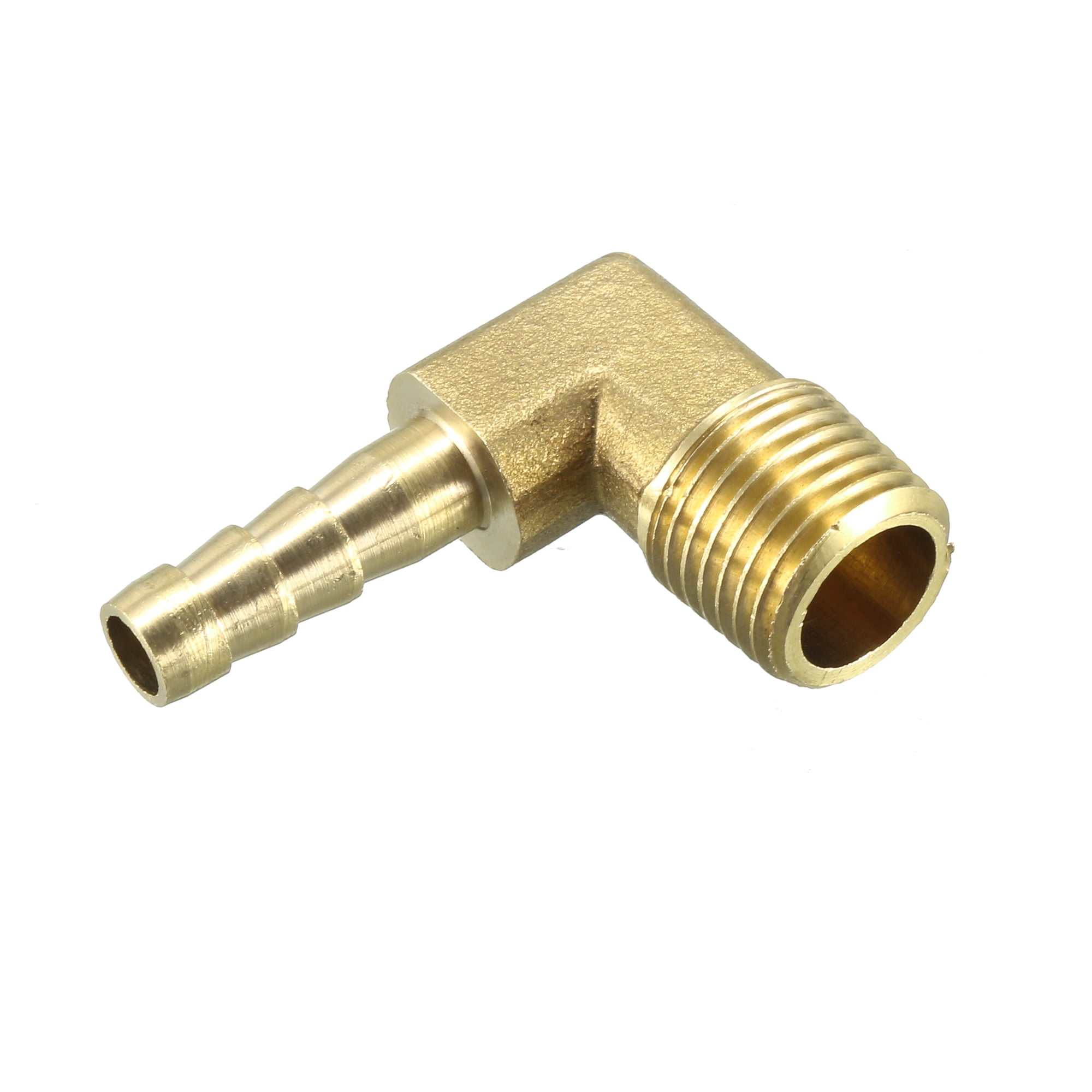 6mm Barb to 6mm Barb Brass Elbow Connector 