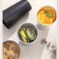 thumbnail image 6 of 32Pcs Wheat Straw Dinnerware Sets, Service for 8, Includes Plates & Bowls, Black Plastic, Microwave & Dishwasher Safe, Durable Party Tableware, Ideal for Valentine's Day, 6 of 10