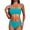 A, variant on Women Two Piece Bathing Suits Bandeau Bikini Sets Strapless Swimsuit High Waisted Swimwear Solid Color Tube Top Bathing Suit Summer Vacation Cruise Tropical Wear Red 1 XL