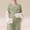 Green, variant on YHAJDS Maternity Women Round Neck Long Sleeve Solid Color Built In Pad Inner Top