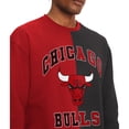 thumbnail image 3 of Men's Tommy Jeans Red/Black Chicago Bulls Keith Split Pullover Sweatshirt, 3 of 3