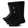 thumbnail image 1 of Calcetines de vestir Tommy Hilfiger, ligeros, 5 unidades, para hombre, color negro, 1 of 6