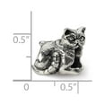 thumbnail image 3 of FB Jewels Sterling Silver Reflections Exotic Shorthair Cat Bead, 3 of 3