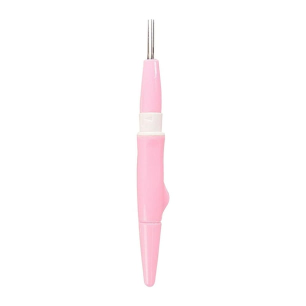 Herramienta de fieltrado con aguja estilo bolígrafo, accesorios de lana, portátil, resistente, suministros de fieltrado con 3 agujas para patrones de Rosa