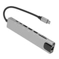 thumbnail image 4 of Estación de acoplamiento 8 en 1 Bling Bling Hub 87 W 4K HD Carga rápida 5 Gbps 2 USB SD TF RJ45 Tipo C, 4 of 12