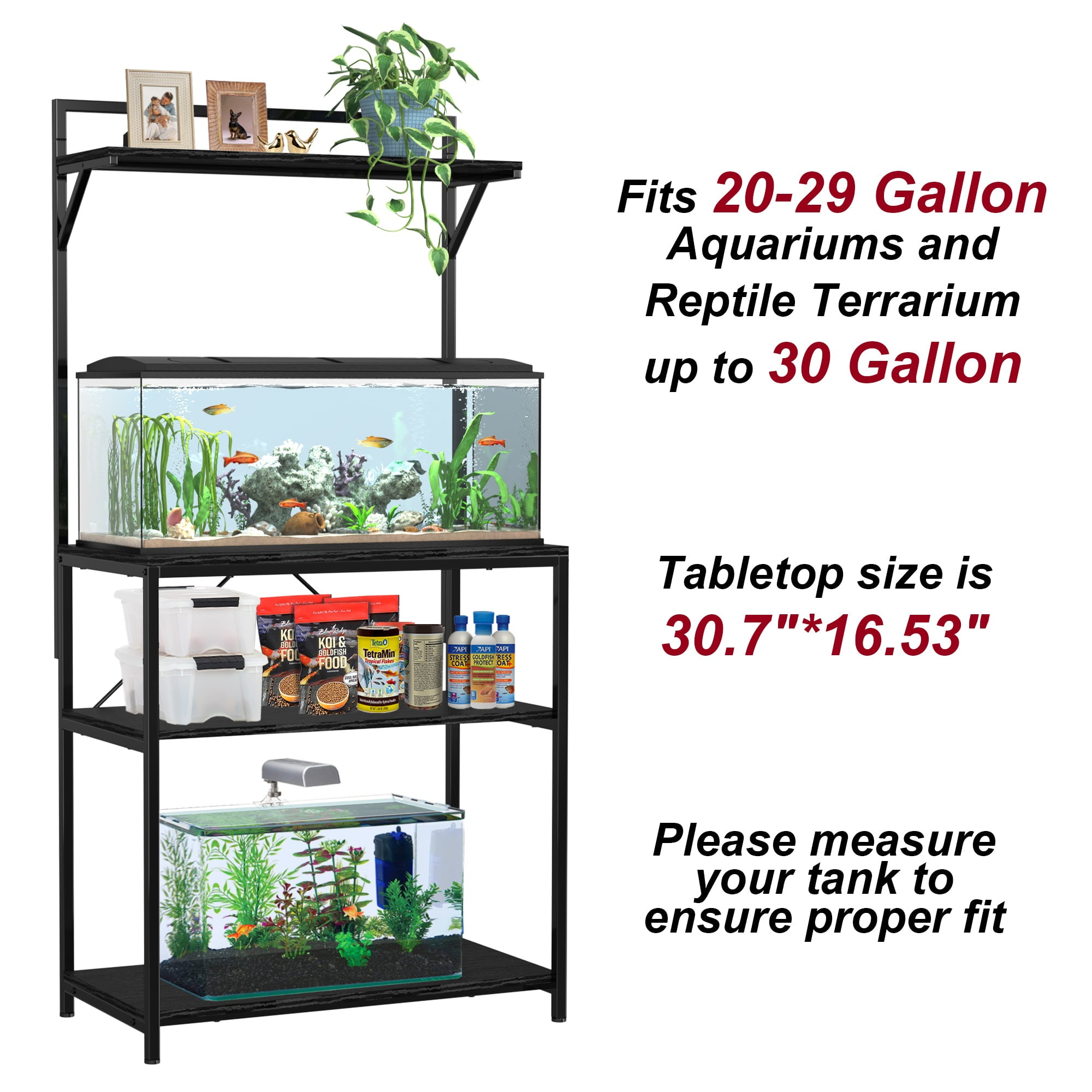 GDLF 20-29 Gallon Fish Tank Stand medGDLF 20-29 Gallon Fish Tank Stand med  