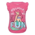 thumbnail image 2 of Disney Girls 3-Piece Shirts and Short Set: Wide Variety Includes Minnie, Frozen, and Princess, 2 of 5