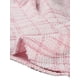 thumbnail image 5 of Faldas mini de tweed con botones decorativos y dobladillo con volantes de cuadros Inspire Chic para mujer XL en rosa, 5 of 6