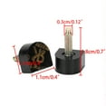 thumbnail image 2 of INSPIRE CHIC Women's Shoes Repair High Heels Tips Lift Stiletto Dowel, 2 of 6