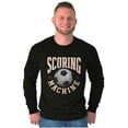 thumbnail image 4 of Athletic Soccer Scoring Machine Men's Long Sleeve Tee T Shirt Brisco Brands S, 4 of 6