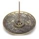 thumbnail image 2 of Incense Stick Holder - Lotus Scent Alloy Incense Burner With Ash Catcher For Meditation, Yoga, Home Office, 2 of 5