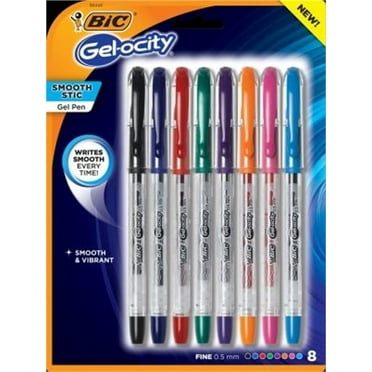 BIC Gel-ocity Stic Gel Pens