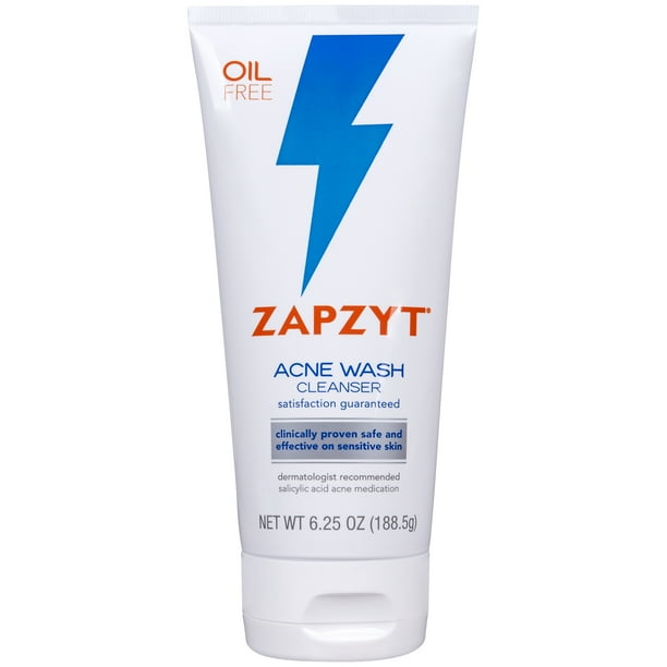 ZAPZYT Acne Wash Cleanser, 6.25 oz