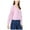 Pink - mediumred, variant on bar III Womens Ruffle Sleeve Button Down Blouse, Pink, XX-Large