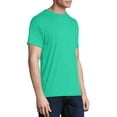 thumbnail image 5 of Hanes Men's and Big Men's Triblend Short Sleeve Tee, Up To Size 3XL, 5 of 7