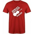 thumbnail image 2 of RedBarn Worlds Smallest Violin Novelty Sarcastic Funny Mens Graphic T Shirts, 2 of 3