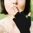thumbnail image 4 of AURARMLET Guantes Sin Dedos De Para Yoga Deportivos Antideslizantes Negros Cómodos Y Transpirables, 4 of 8