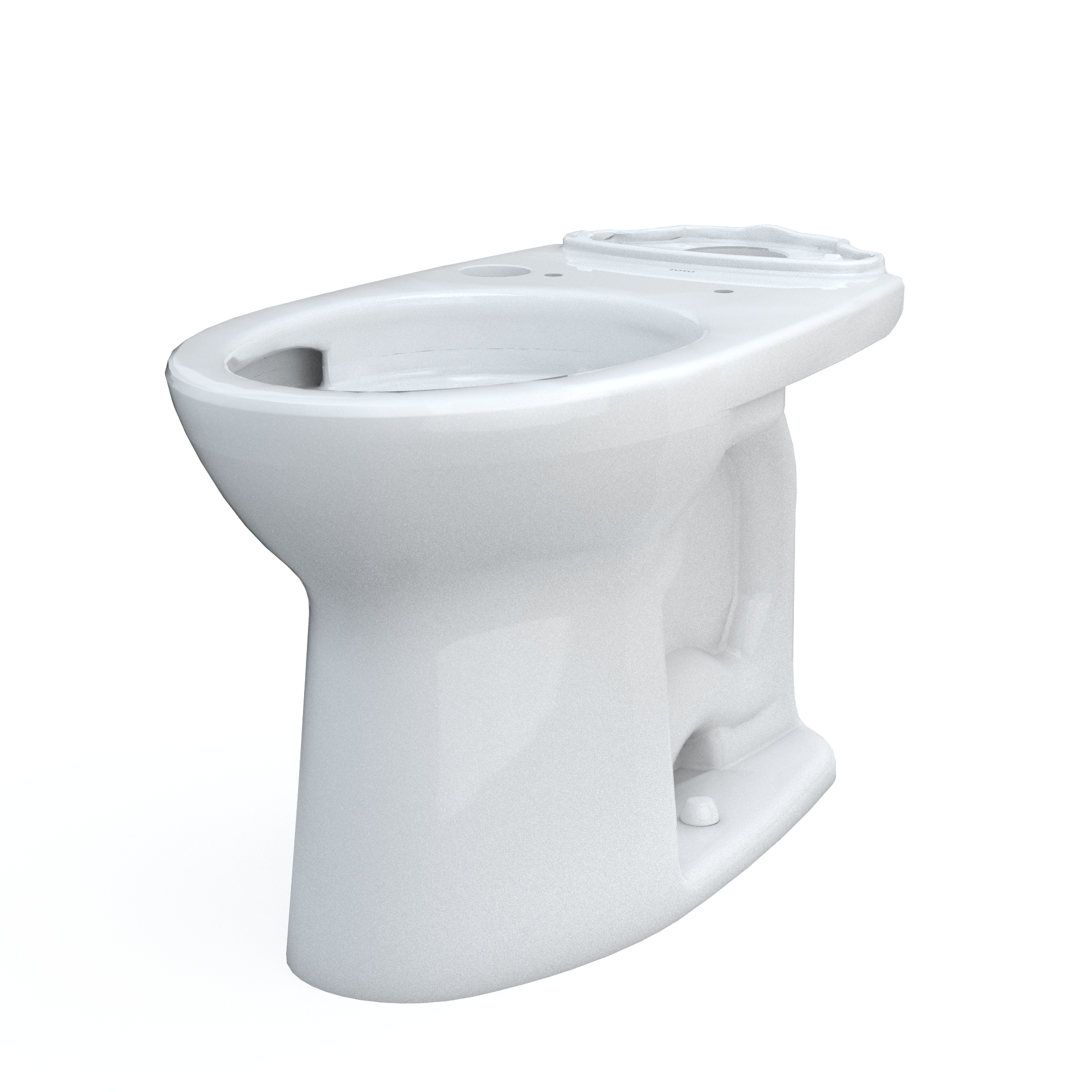 TOTO® Drake® Elongated Universal Height TORNADO FLUSH® Toilet Bowl with CEFIONTECT®, WASHLET®+ Ready, Cotton White - C776CEFGT40#01 - image 3 of 5