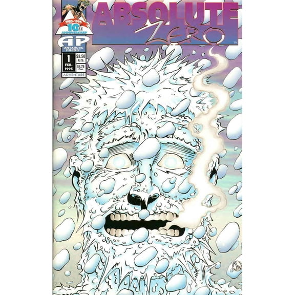 Absolute Zero #1 VF ; Antarctic Comic Book