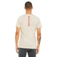 thumbnail image 3 of Daxton Adult Unisex Tshirt Detroit Script with Michigan Vertical on the Back, Oat Red, XL, 3 of 3