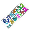 thumbnail image 3 of 1 Set Floor Stickers Removable Floor Number Game Lattice Sticke Game Playing Stickers, 3 of 5