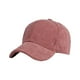 thumbnail image 4 of Gorra de béisbol, Gorra de béisbol para hombre, Algodón de pana, Regalo del Día de la Madre, Gorra de béisbol de mujer para otoño, Al aire libre, Adul Melon rojo, 4 of 8
