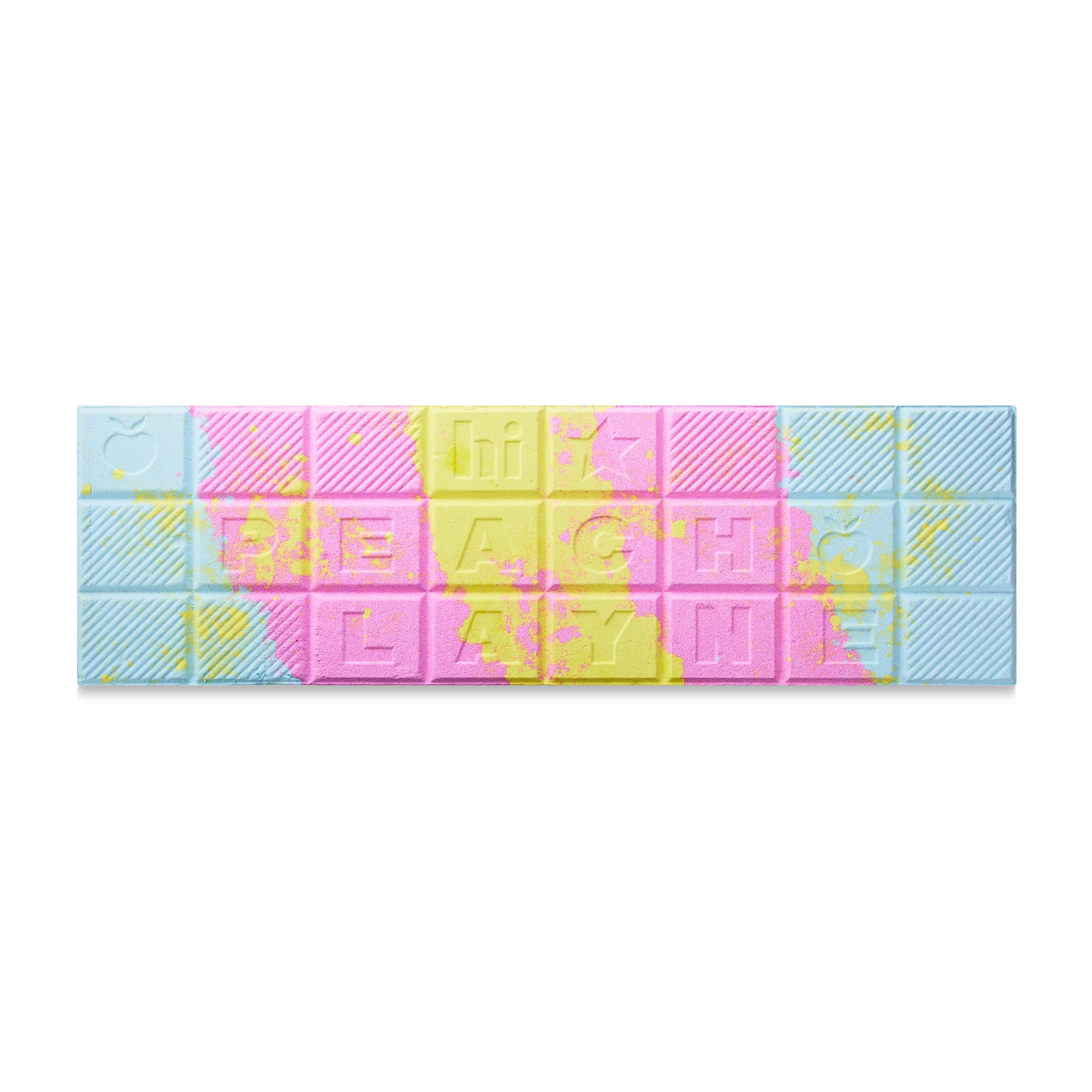 Hi Peach Layne Holiday 2024 World's Largest Bath Bomb Bar, One in a Melon Scent, 3.57 lbs