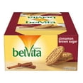 thumbnail image 2 of belVita Breakfast Crunchy Cinnamon Brown Sugar Biscuits, 25 Packs (4 Biscuits per Pack), 2 of 5