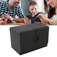 thumbnail image 1 of Caja De Almacenamiento De Tarjetas, Dice Dice Bandeja PU Cuero De Cierre Magnético Se Adapta A 200 Tarjetas CCG Tarjetas Coleccionables Almacenamiento De Joyas 100+ Tarjetas De, 1 of 7