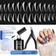 thumbnail image 1 of Kit de uñas de gel Beetles Short Almond con lámpara UV, 240 unidades, 1 of 7