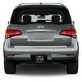 thumbnail image 4 of INFINITI 3D Chrome Logo on Black Billet Aluminum 2 inch Tow Hitch Cover, 4 of 5