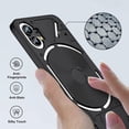 thumbnail image 6 of Compatible with Nothing Phone 1 Case Shockproof Hard Matte Nothing Phone 1 Phone Case 3 in 1 Ultra Thin Protective Case (Nothing Phone 1, Black), 6 of 14
