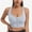 Light Blue, variant on vigerkar Zip Front Closure High Impact Sports Bra for Women Racerback Sports Bra High Support Workout Running Bras Pink, M