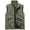 Y5-Camouflage Green, variant on Utility Fishing Vest for Men Sleeveless Zip Up Vest with Zip Pockets Stand Collar Waistcoat Hunting Fishing Lightweight Summer Outdoor Work Clothes,Red M