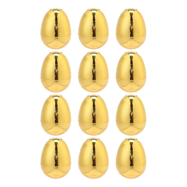 Huevos de Pascua, cáscaras de huevo, cestas de Pascua, rellenos para regalos, premios, fiestas temáticas 12 piezas