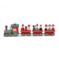 thumbnail image 2 of Mini Jouets de Train de Noël en Bois pour Décorations et Cadeaux de Noël, Rouge, 2 of 3
