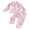 Pink, variant on RUINIXCW Toddler Baby Girl Halloween Silk Stain Pajamas Set Kids Fall Winter PJS Set Sleepwear Ghost Bow Print Fuzzy Cuffs Long Sleeve Button Down Shirt and Pants Set Loungewear Homewear 1-7Years