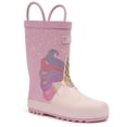 thumbnail image 1 of Trespass Unisex Kids Welly Boot Rain Shoe Pull-On Handles Character, 1 of 7